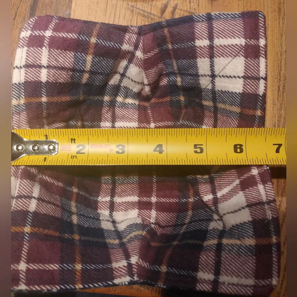 Bowl Cozy Handmade Insulated Reversible Plaid Or Floral - Set Of 4 New